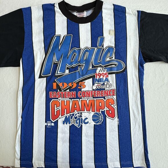 Vintage Orlando Magic 1995 NBA Finals Eastern Champs T Shirt Men’s Size XL USA